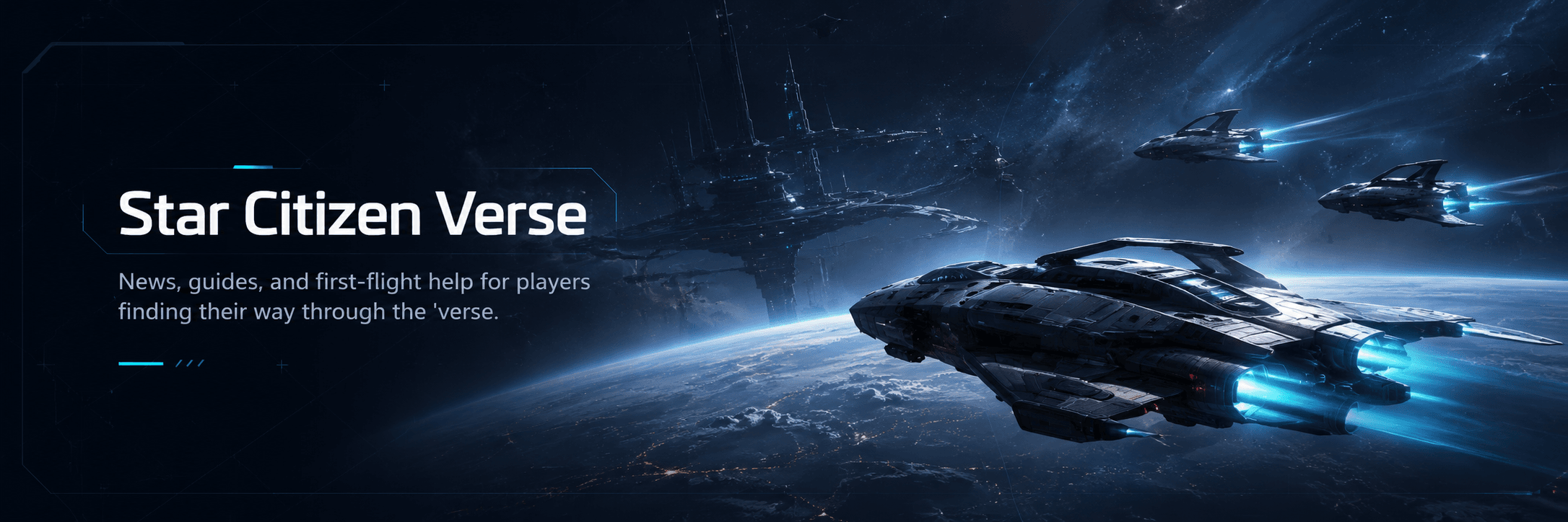 Verse Pilot — unofficial Star Citizen beginner guide and first-flight help.